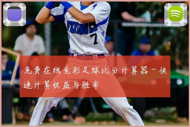 免费在线竞彩足球比分计算器 - 快速计算收益与胜率
